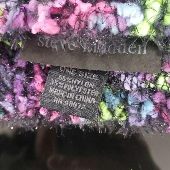 Steve Madden‎ infinity multicolored scarf - Picture 6 of 7